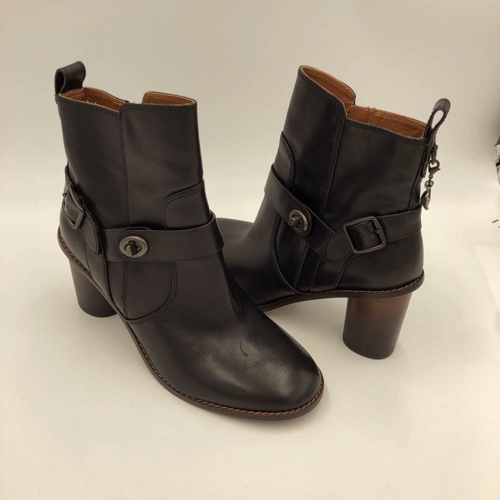 Coach Boots. Style name MOTO BTE HEEL